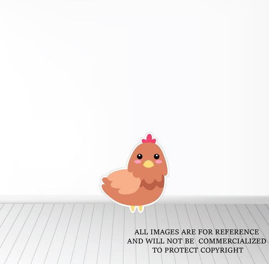 Gallina en Foamboard