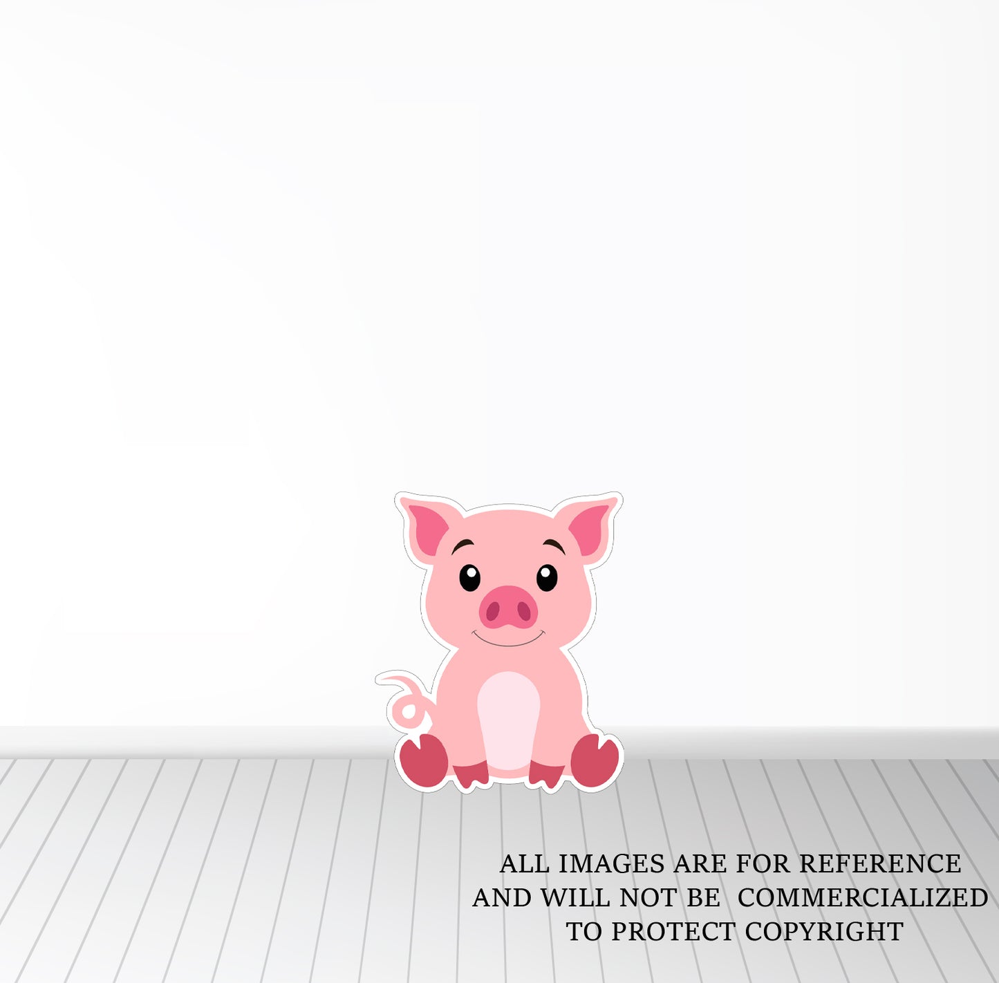 Pig on Foamboard