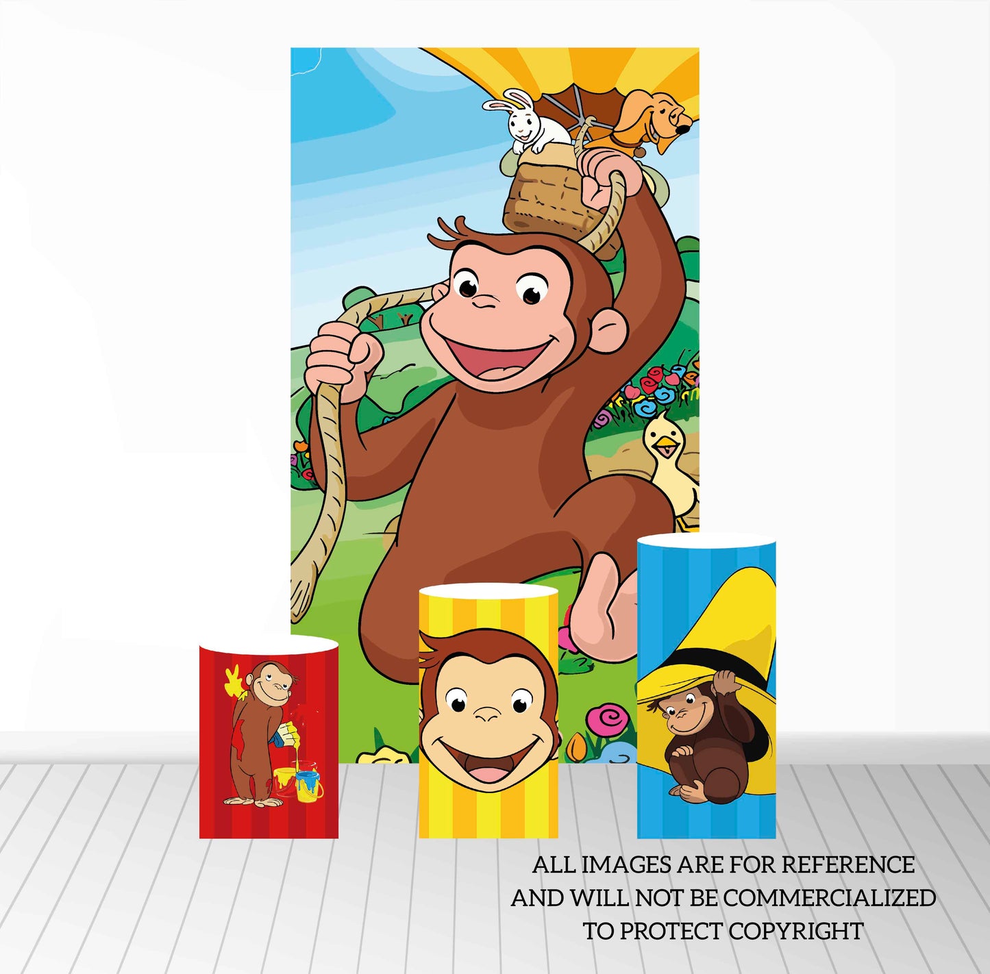 Monkey Banner Set
