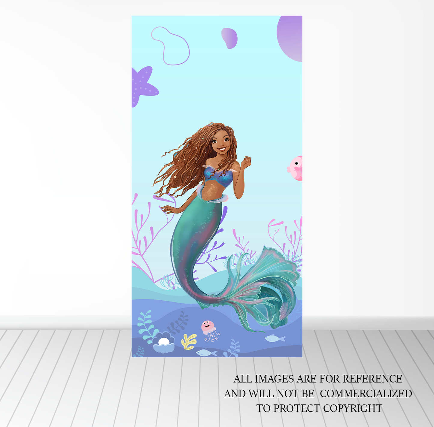 Background Banner - Mermaid