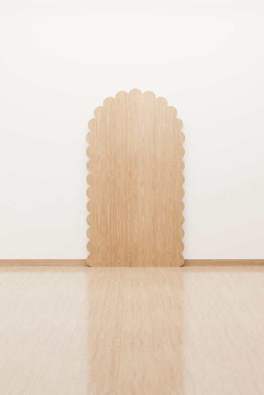 Panel Wavy Madera