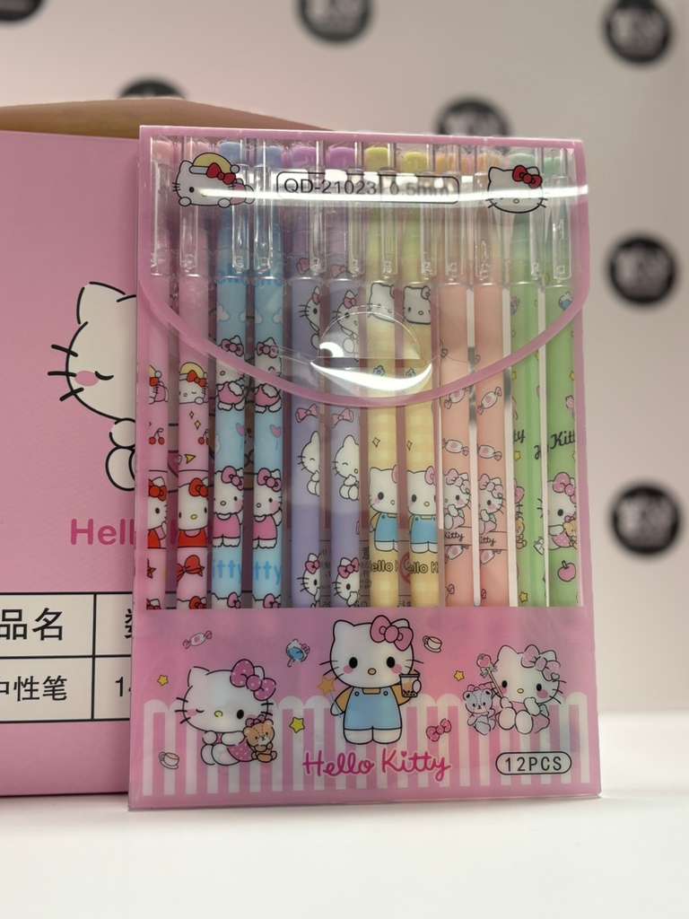 Lápices de Colores Hello Kitty (12UND) – Whatever Loquesea
