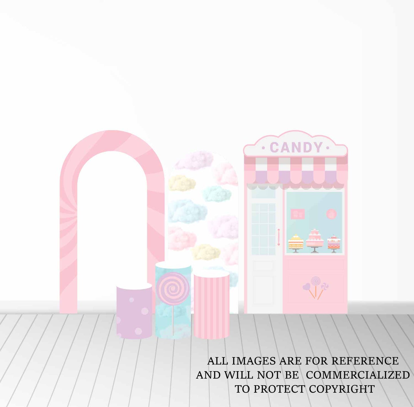 Pack Foamboard / Banner Candy